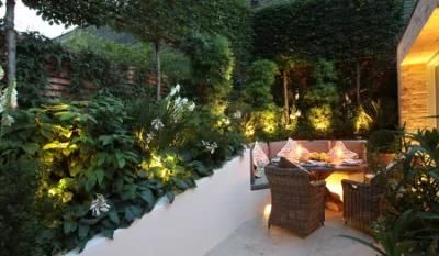 Ala Outdoor Exterior Commercial 15W Solar LED Landscape Garden Bollard Lights