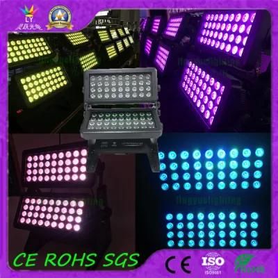 Cheap 72X10W Wireless DMX Outdoor LED City Color Light