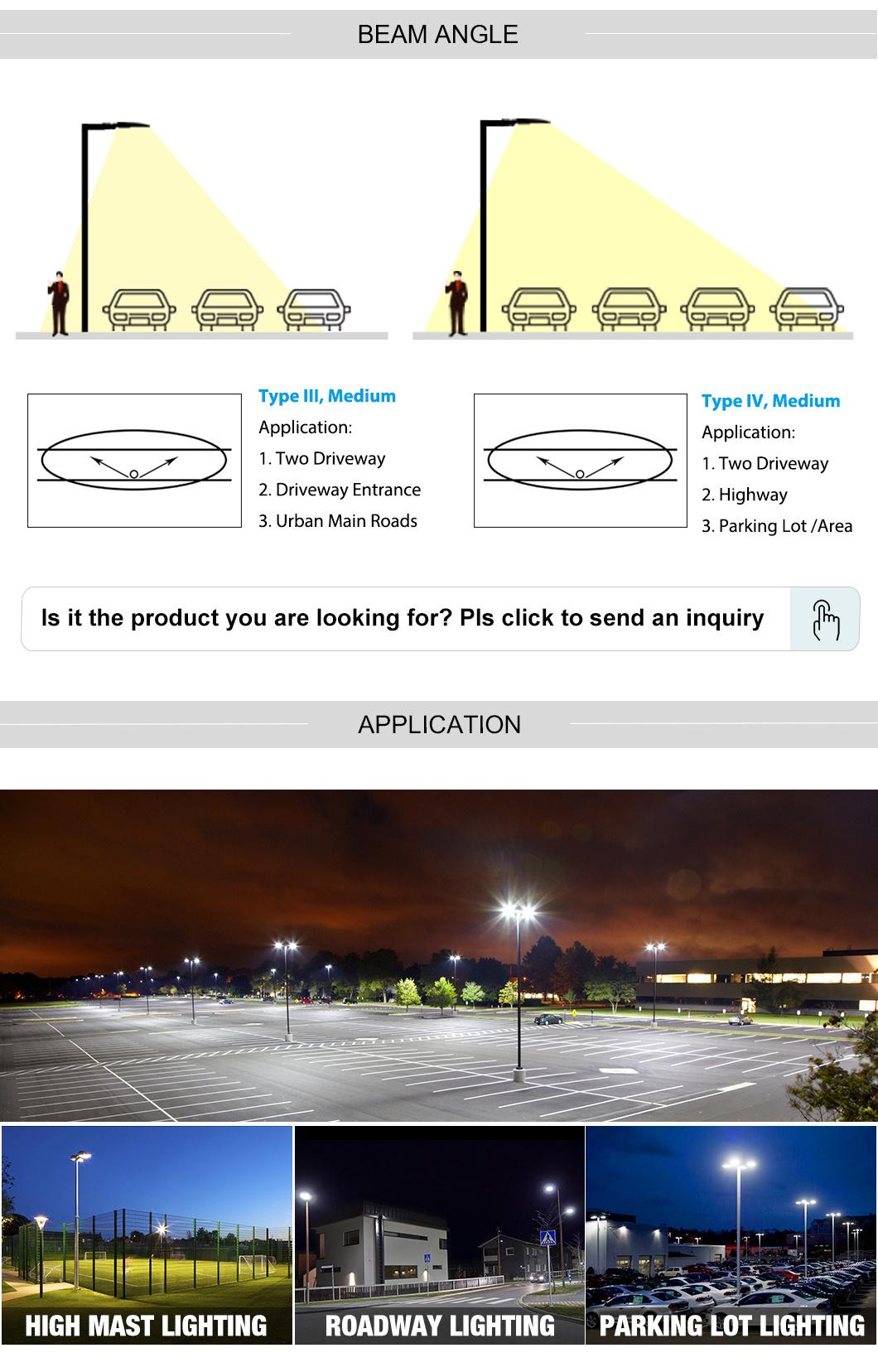 Romanso LED Road Light LED Area Lights 150lm/W High Lumens Remote Sensor LED Tennis Court Shoebox Light