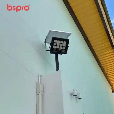 Bspro Rechargeable IP65 Hot Sell Lights Super Bright Outdoor 80W Solar Power LED Flood Light