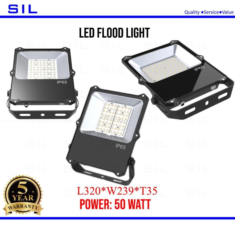 AC85-265V Garden UV Marine Slim SMD IP65 Waterproof Outdoor LED 50W LED Floodights