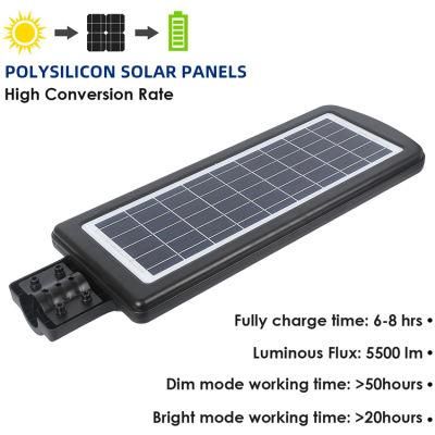 Ala Waterproof IP65 Outdoor 30W 60W 90W 120W 150W Integrated All in One LED Solar Street Light
