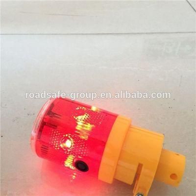 Road Safety LED Solar Flashing Warning Light