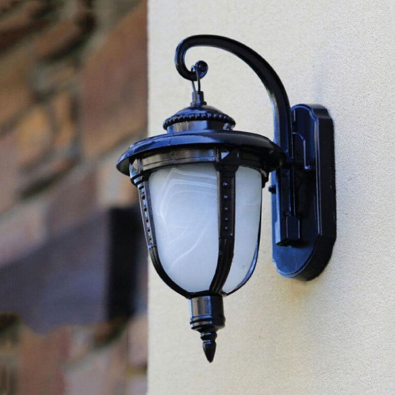 Retro Outdoor Wall Lamp Vintage Foyer Corridor Light Waterproof Balcony Garden Light (WH-HR-63)