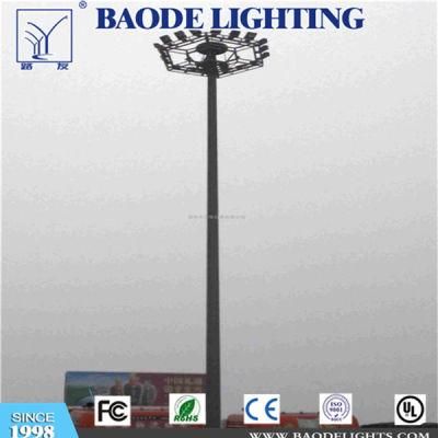 15m, 16m, 18m, 20m, 30m, 35m, 40m, 45m High Mast Lighting Pole with LED Flood Light for Square Lighting