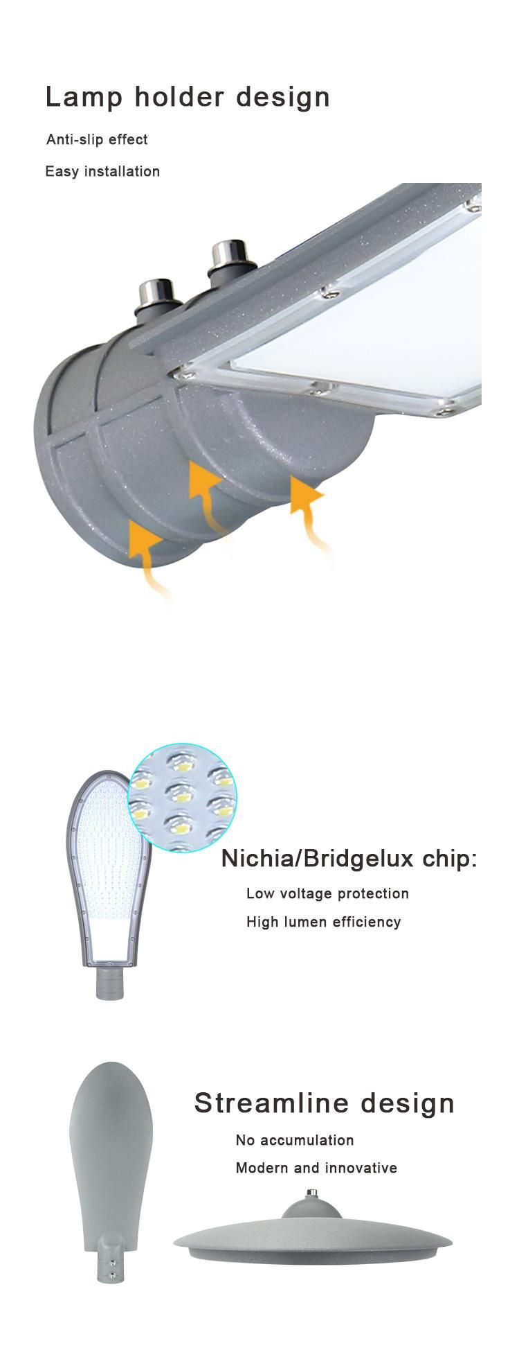 Fashion Attractive Design Super LED Lighting 30000 Lumens Garden IP65 150W LED Smart Street Light Outdoor