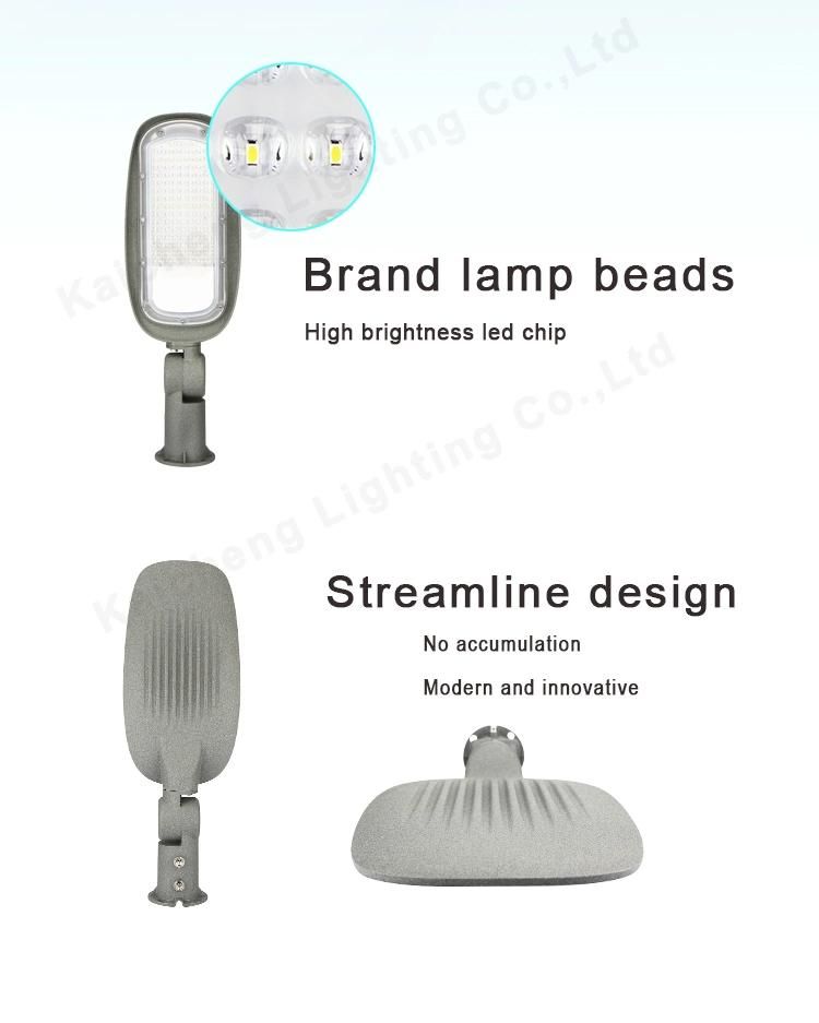 Municipal Engineering Lightweight and Energy-Saving Design 50W 100W 150W 200W AC LED Street Light