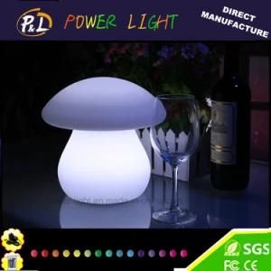 Modern Color-Changing Outdoor Display LED Mushroom Lamp