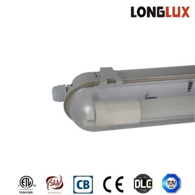 1.2m 1*36W ETL Fluorescent Plastic Cover Light Fixture