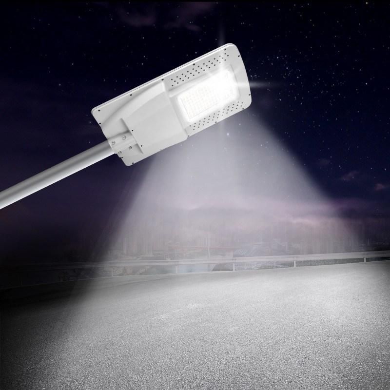 40W All in One Integrated Solar LED Street Light 130lm/W