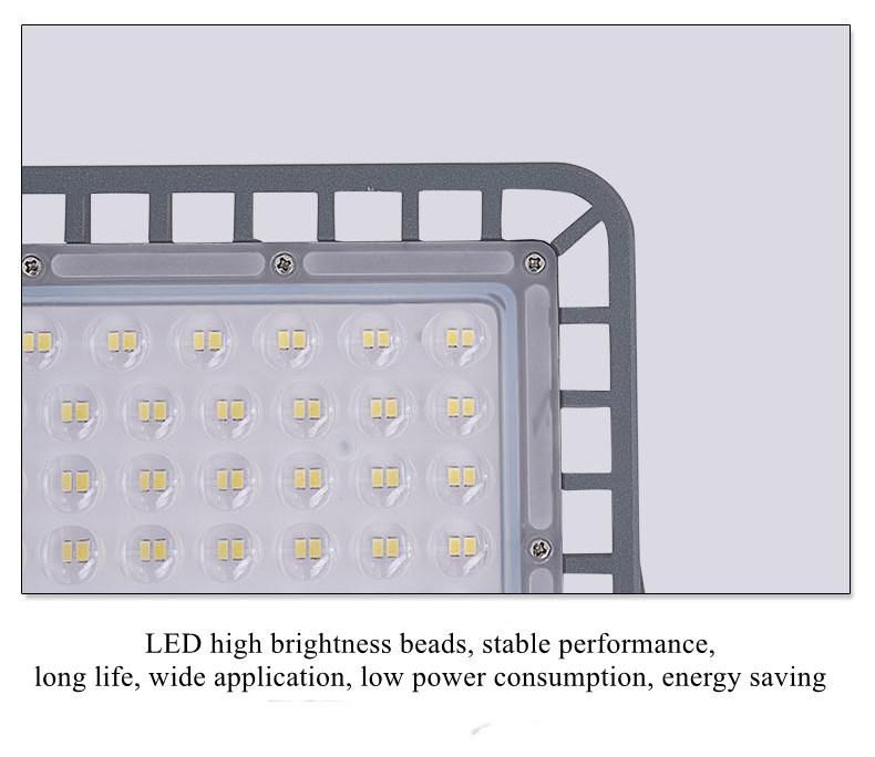 2 Years Warranty Waterproof 50W LED Floodlight for Garden Square