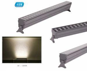 2 Lines LED Wall Washer 1m 48W with Baffle Option