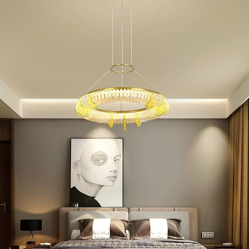 2022 Recommend Living Room LED Ring Chandelier