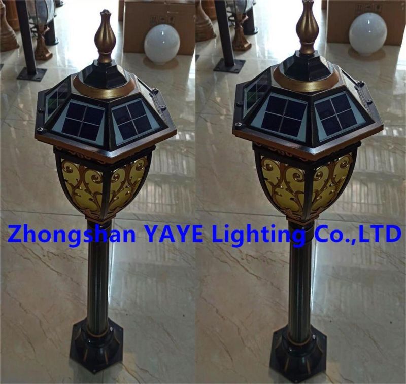 Yaye Hottest Sell Outdoor Waterproof IP66 Solar 10W LED Garden Lawn Decorative Light with 3 Years Warranty