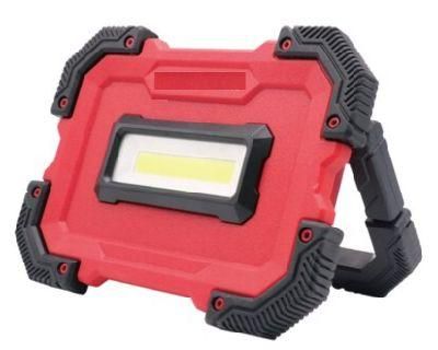 1000 Lumens COB Rechargeable Jobsite Area Light