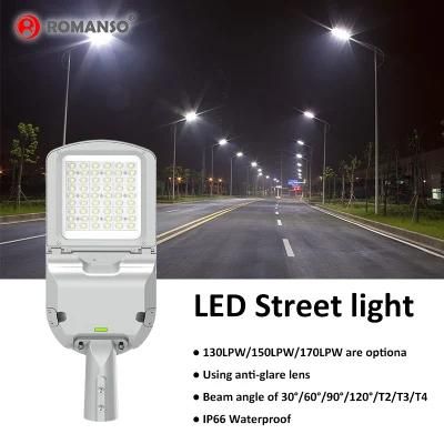 Waterproof Lamp Motion Sensor Outdoor 30W 50W 100 Watt Cheap LED Street Light