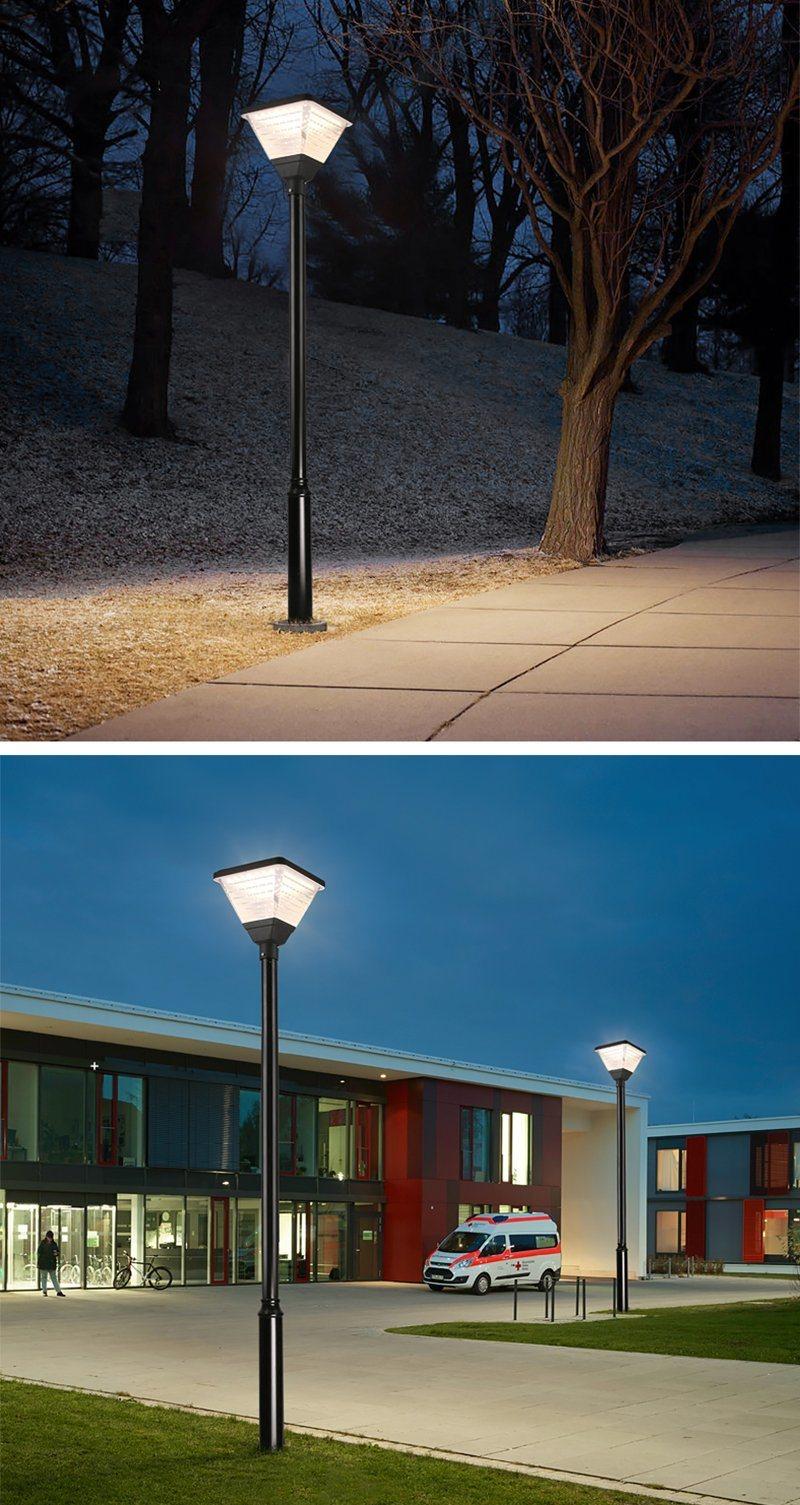 2022 Popular Outdoor IP65 Die-Casting Aluminum LED Courtyard Solar Garden Street Lights Lamp Solar Light