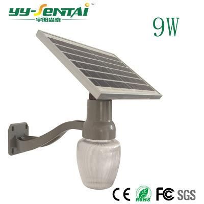Outdoor Solarlight with Apple Lamp for Street Lighting