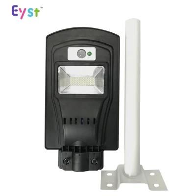 LED Solar Energy Street Light with Solar Panel Outdoor Lighting IP65 Motion Sensor