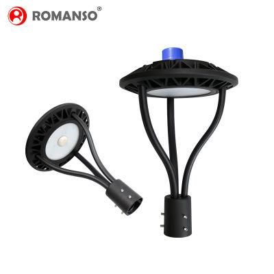 Garden Pole Light Manufacturer OEM IP65 Waterproof Post Top Light for Gareden 60W 100W 50 130lm/W Photosell Sensor