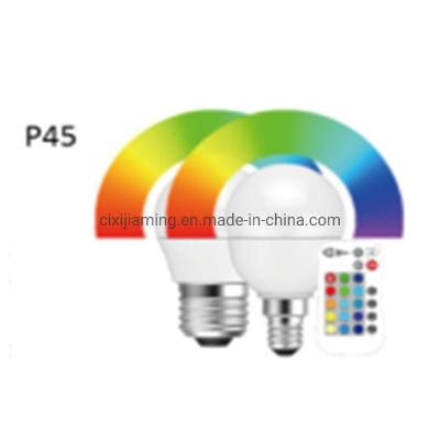 Jm0095A-P45 RGB+2700K Remote Control RGB Lamp LED Bulb