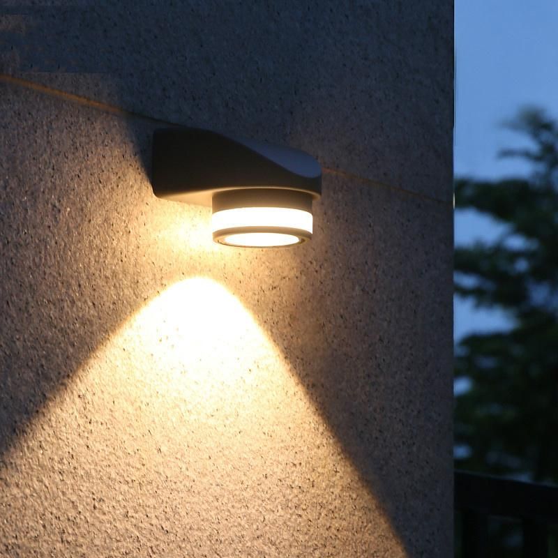 Modern Simple Outdoor Wall Lamp Waterproof up Down Wall Lights Landscape Lighting (WH-HR-20)