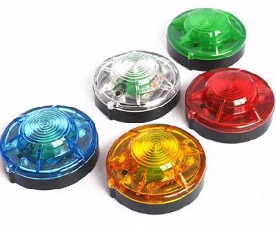 Car Safe Round Blue Red Yellow Color Magnetic Warn Flash LED Light Road Hazard Lamp