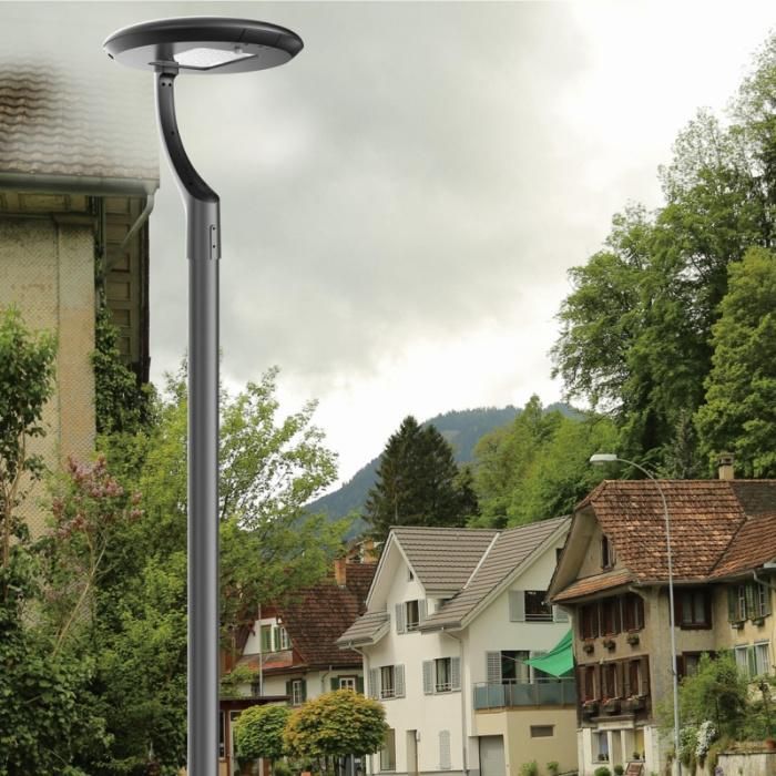 Rygh-Star-150W European Design Outdoor Garden Post Top LED Street Light Waterproof