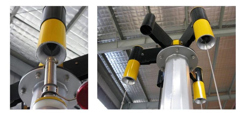 AC/DC 15m 20m 25m LED High Mast Lighting with Hot DIP-Galvanized Pole