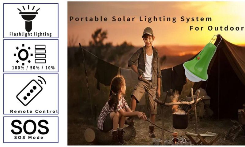 Solar Home Power Solar System LED Lighting System Solar Kits