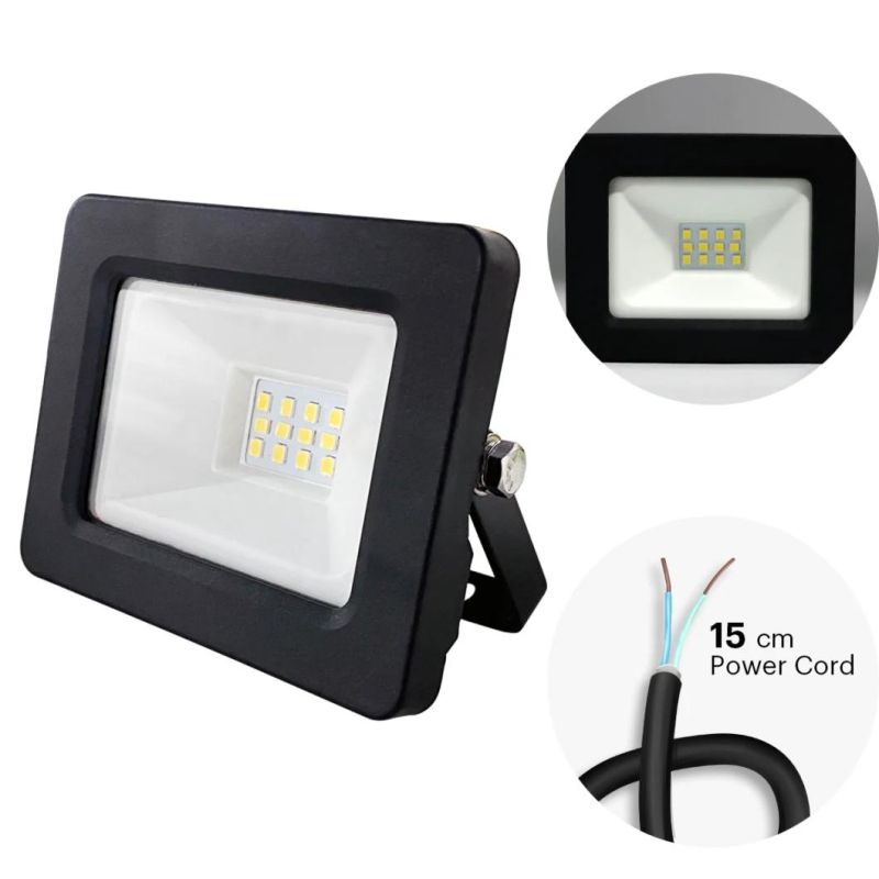 China Factory LED 10W Flood Light High Lumen LED Outdoor IP65 Floodlight for Garden Yard Square Lighting