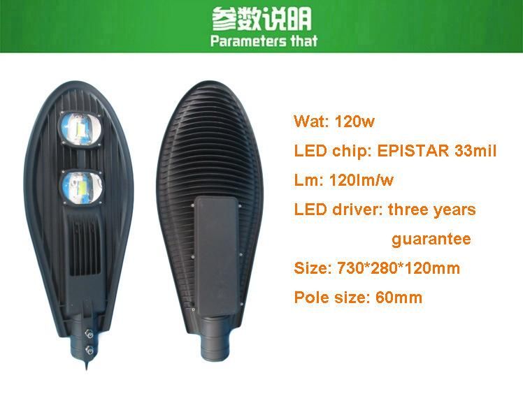 Two Chips High Power LED Street Light 120W (SLER11-120)