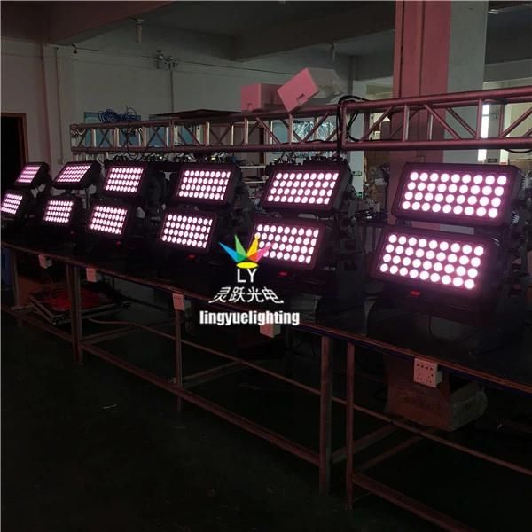 LED Wall Washer 72X10W Night Club Outdoor Lights