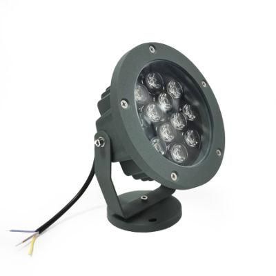 Outdoor Lighting Round Aluminum Housing Many Wattage Single Bead IP65 LED Flood Light
