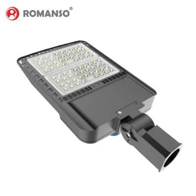 OEM ETL LVD CE RoHS LED Shoebox Lamp Post Decoration Photocell Street Light Post Top Light