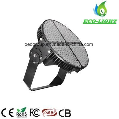 IP65 High Mast Lighting Tennis Court Lamp 400W SMD LED Football Field Lighting Round Flood Light