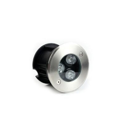 LED Projectors Park with Square IP68 3W LED Underground Light Inground