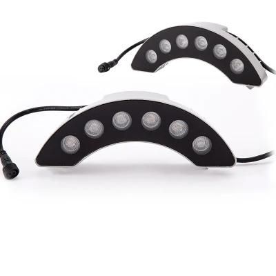 Crescent Light LED Corrugated Lamp Flood Light Outdoor Lighting