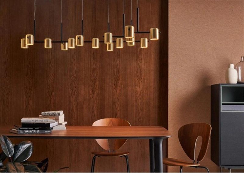 Kup Modern Design Black Gold Five Lamp Light Source Nordic Chandelier for Living Room