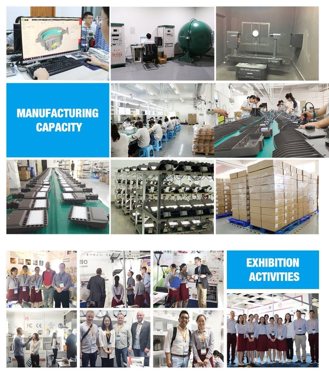 China Factory 140lm/W 100W 150W 200W 240W 300W LED Parking Lot Lighting Commercial LED Shoebox Light