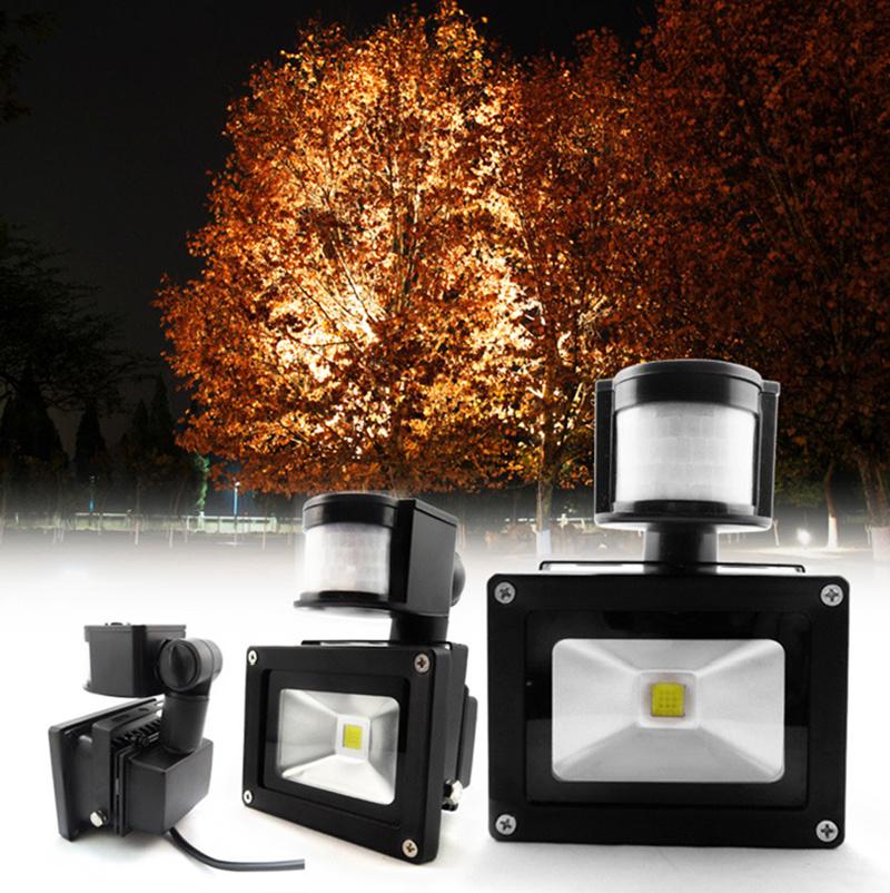 Factory Price Outdoor Reflector 30W 50W 100W LED Flood Light with Motion Sensor