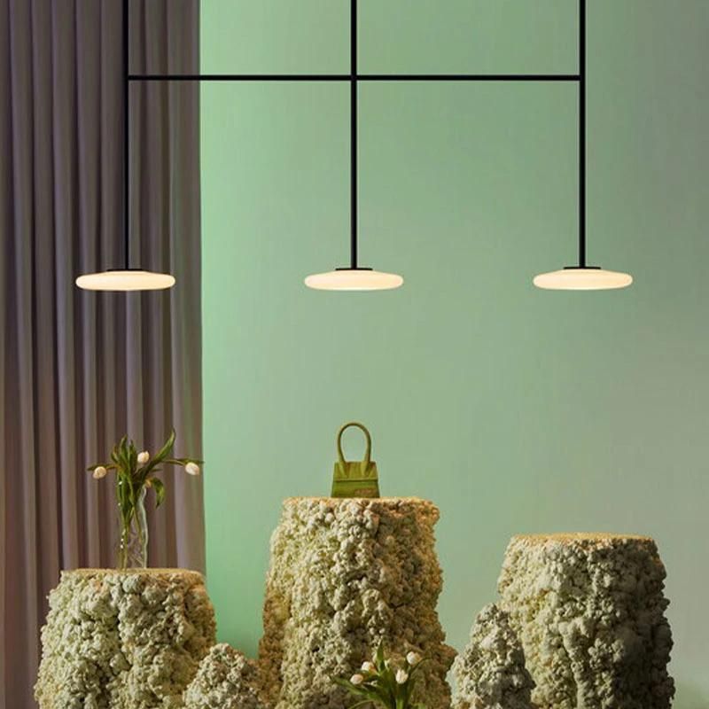 2022 Nordic LED Chandelier for Dining Room Table Decor Stair Bar Kitchen Chandelier Bedroom Bedside Ceiling Hanging Lamp White Bulb