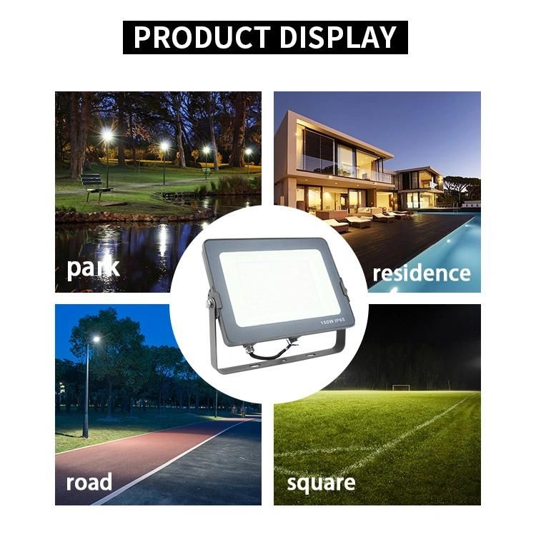Hanging 20000 Lumen AC Stadium Slim Garden Cold White RGB LED Flood Lights 50W 100W 150W 200W 400W Prices Floodlight