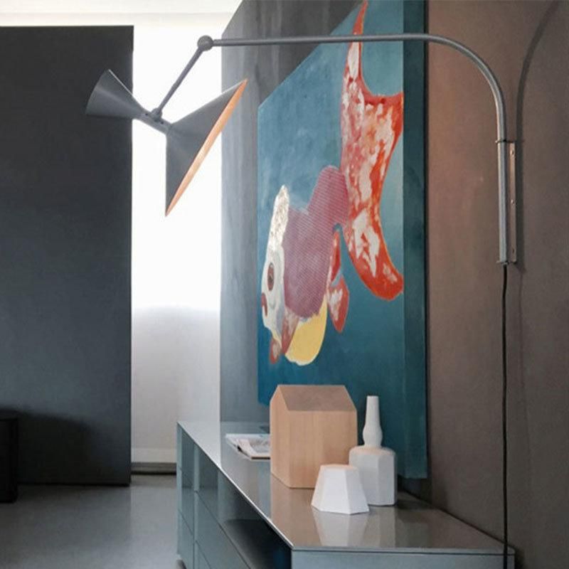 2022 Modern Minimalist Living Room Bedroom Bedside Adjustable Decorative Wall Lamp