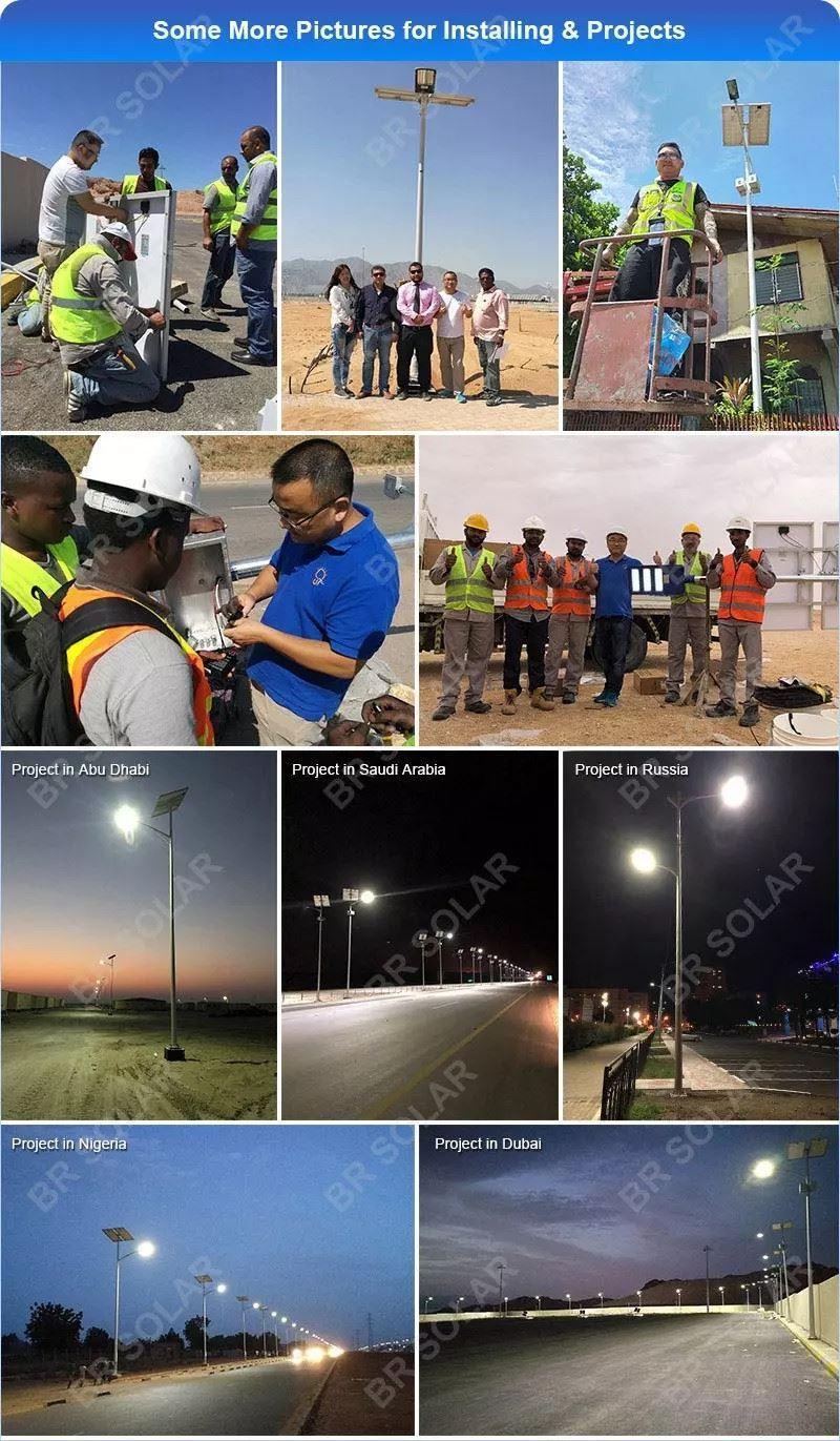 Africa Solar Energy Saving Solar Powered Street Lamps