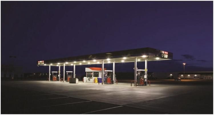 100W 120wled Canopy Retrofit Light Fixture for Parking Garage Gas Station Lighting