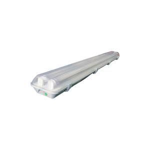 LED IP65 Weatherproof Double T8 Tube Fixture Fluorescent Replacement Batten