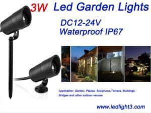 3W LED Lawn Light Epistar COB LED Chip Outdoor Lighting Garden Light IP67 for Garden, Plazas etc 5 Years Warranty