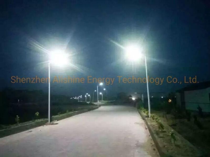 40W LED Solar Street Light with High Efficiency Monocrystalline Silicon