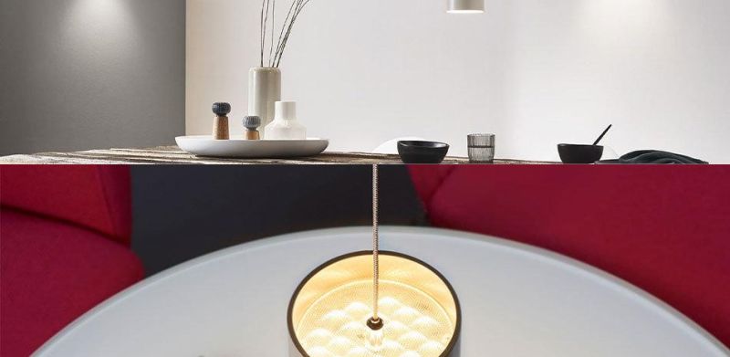 LED Indoor Luminaires Decorative Fixtures Volo Modern Pendant Sospeso Due Hanging Droplight Living Tre Room Bar Restaurant Chandelier Light